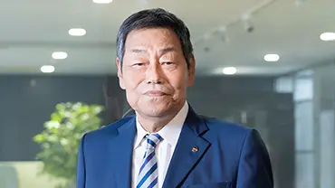 「トップメッセージ」ページへのリンクです。