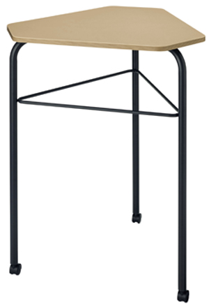 単品画像：六角形（小）テーブル ハイタイプ。