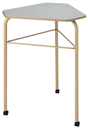 単品画像：六角形（小）テーブル ハイタイプ。