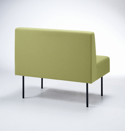 ユニットソファーを背面から撮影した画像。