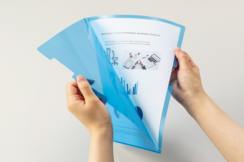 PPカラーホルダーのイメージ画像。